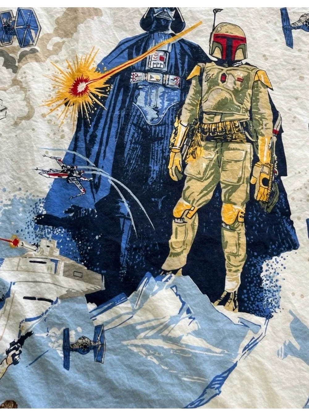 Pottery Barn Kids Star Wars Twin Size Duvet Cover 100% Cotton